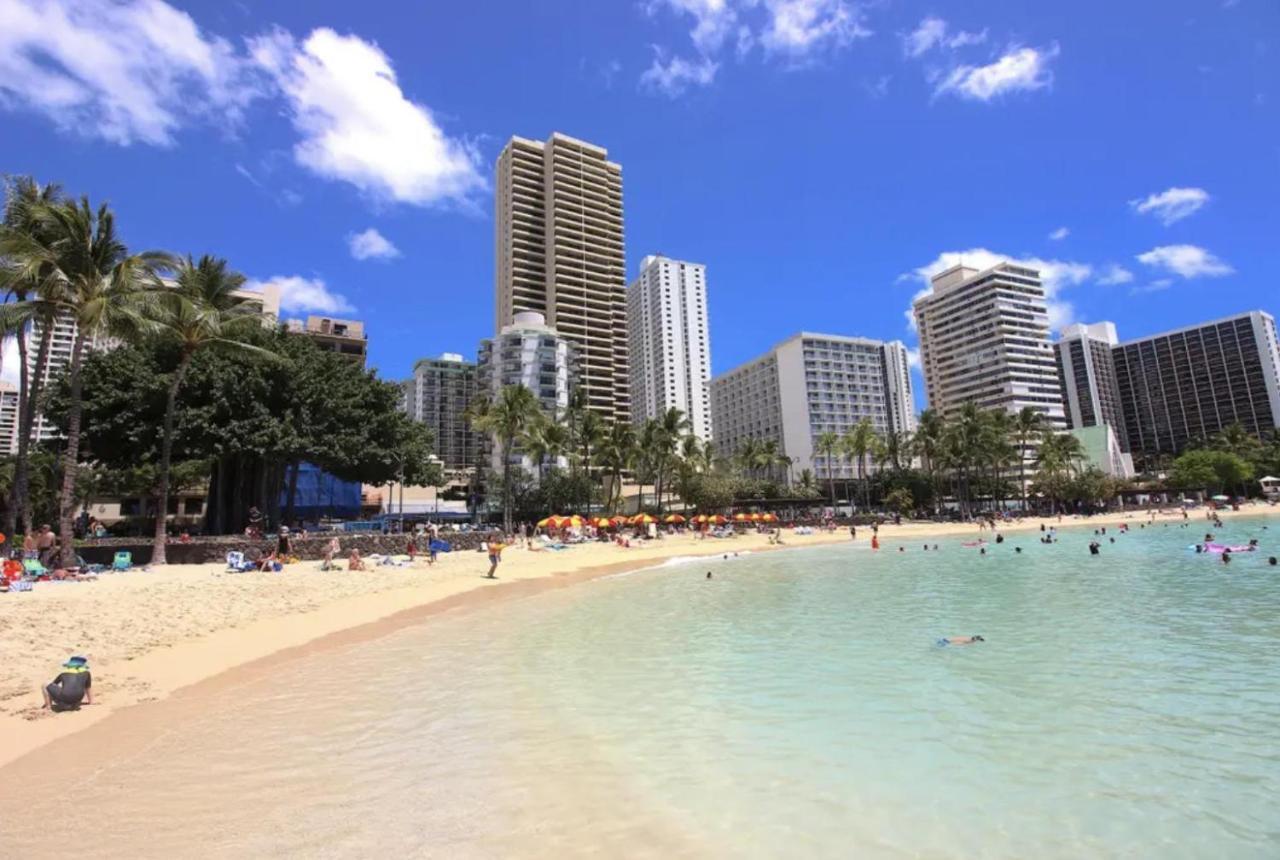 Kuhio Condo 810 Honolulu Bagian luar foto