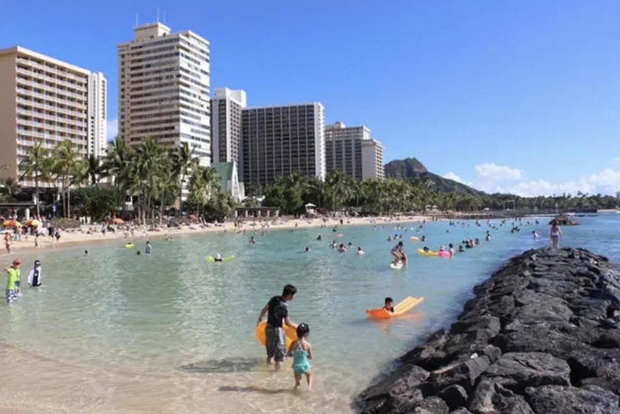 Kuhio Condo 810 Honolulu Bagian luar foto